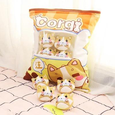 Cartoon A Pouch of Snacks Doll Throw Pillow Internet Celebrity Ins Snack Pouch Plush Toy Creative Office Pillow
Cartoon A Pouch of Snacks Doll Throw Pillow Internet Celebrity Ins Snack Pouch Plush Toy Creative Office Pillow