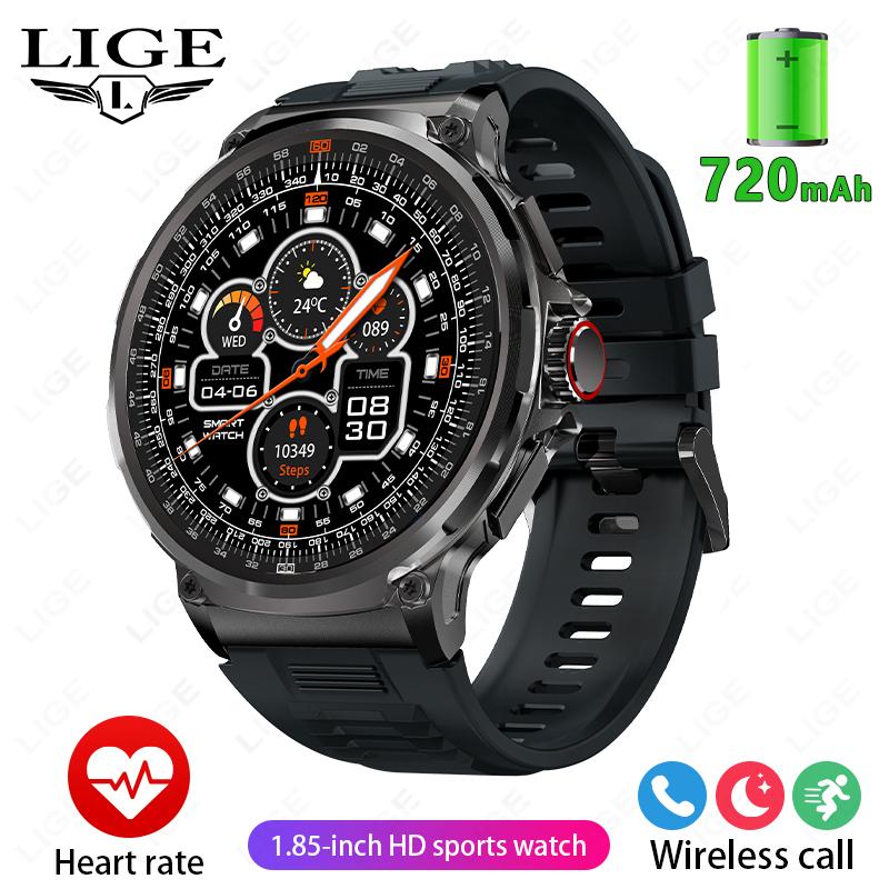 710MAH Large Battery Smart Watch Men Outdoor Sports Fitness Bluetooth Call Bracelet Heart Rate Tracker Smartwatch Gift
710MAH Large Battery Smart Watch Men Outdoor Sports Fitness Bluetooth Call Bracelet Heart Rate Tracker Smartwatch Gift