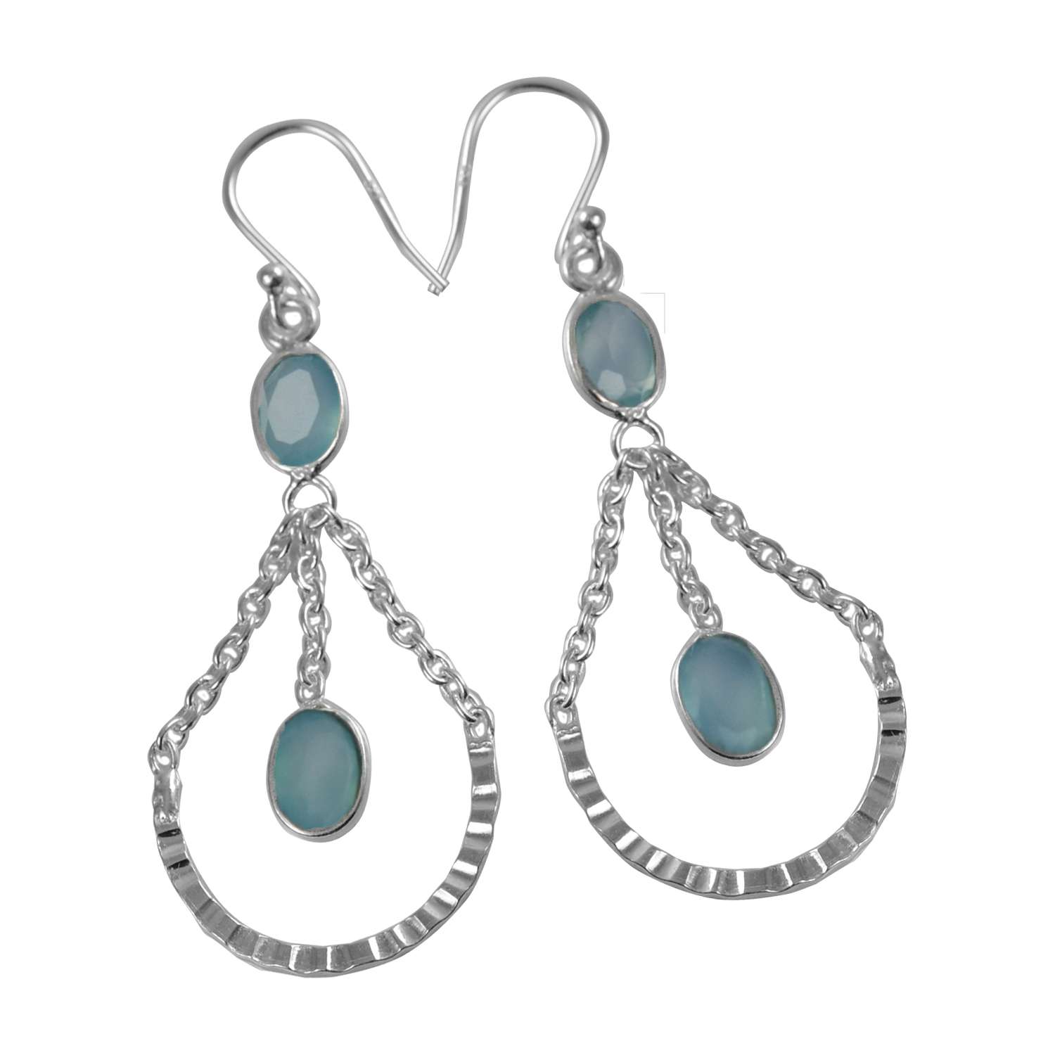Chalcedony Gemstone Earrings Solid 925 Sterling Silver Handmade Earrings Jewelry Gift For Women And Girls E-2131
Chalcedony Gemstone Earrings Solid 925 Sterling Silver Handmade Earrings Jewelry Gift For Women And Girls E-2131