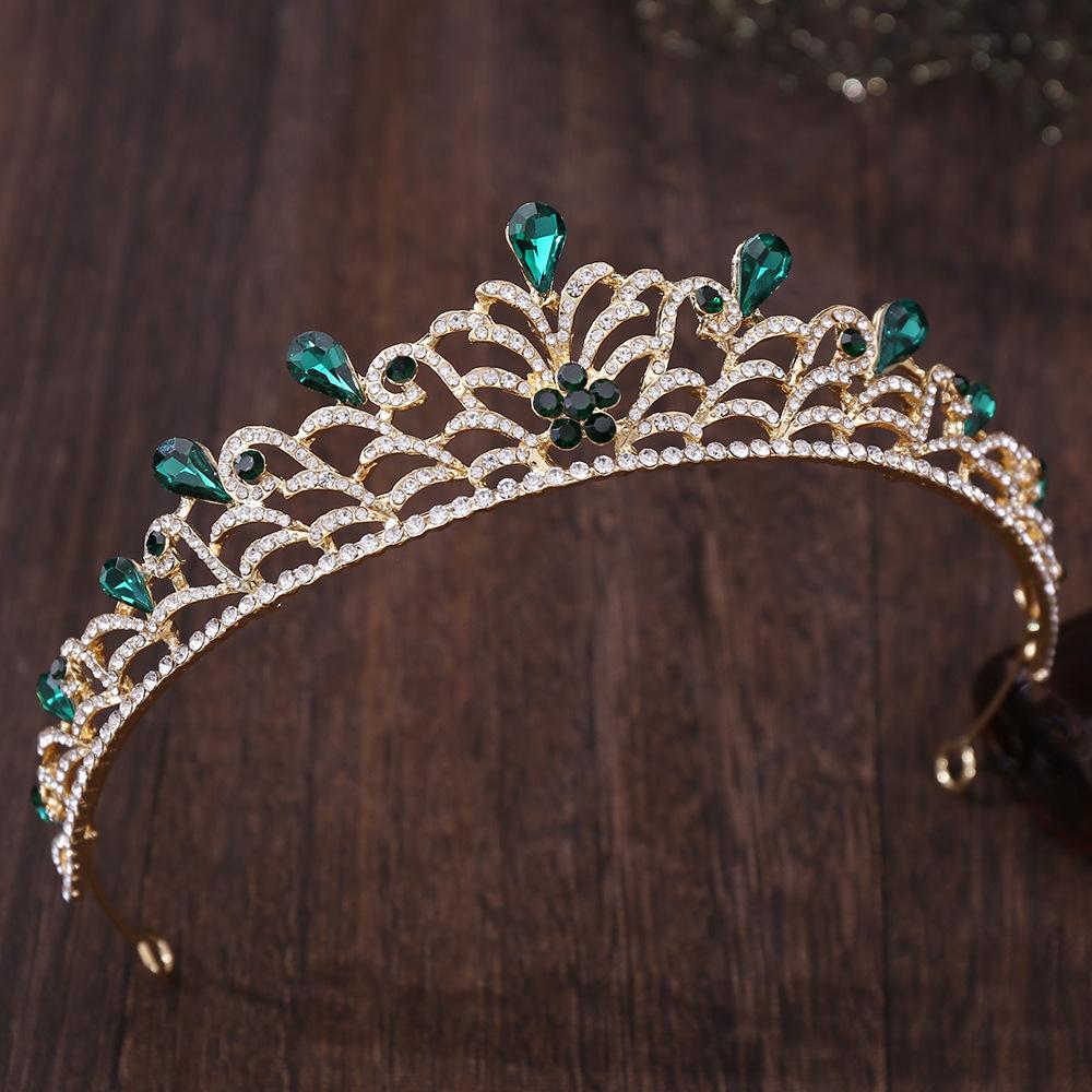 Новая свадебная и праздничная повязка на голову от Zuangang, сплав листьев в стиле барокко, инкрустированный стразами, маленькая свадебная корона
Новая свадебная и праздничная повязка на голову от Zuangang, сплав листьев в стиле барокко, инкрустированный стразами, маленькая свадебная корона