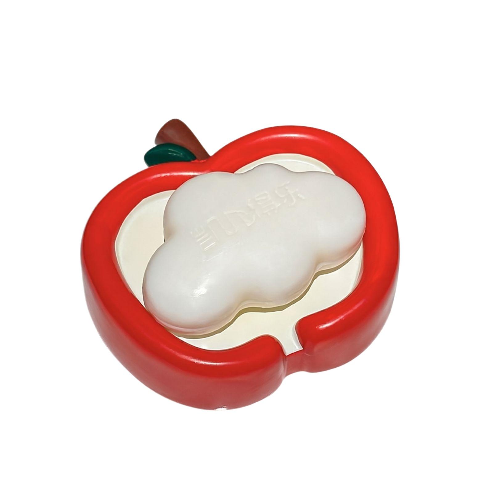 Creative Apple Shaped Soap Dish Decorative Desktop Ornament Home Bathroom Accessory Unique Design Durable Material Functional Use one size красный
Creative Apple Shaped Soap Dish Decorative Desktop Ornament Home Bathroom Accessory Unique Design Durable Material Functional Use one size красный