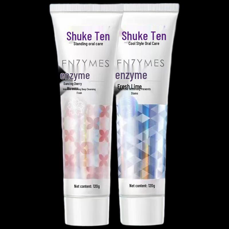 Shuke Natural Enzyme Toothpaste Twin Pack
Shuke Natural Enzyme Toothpaste Twin Pack