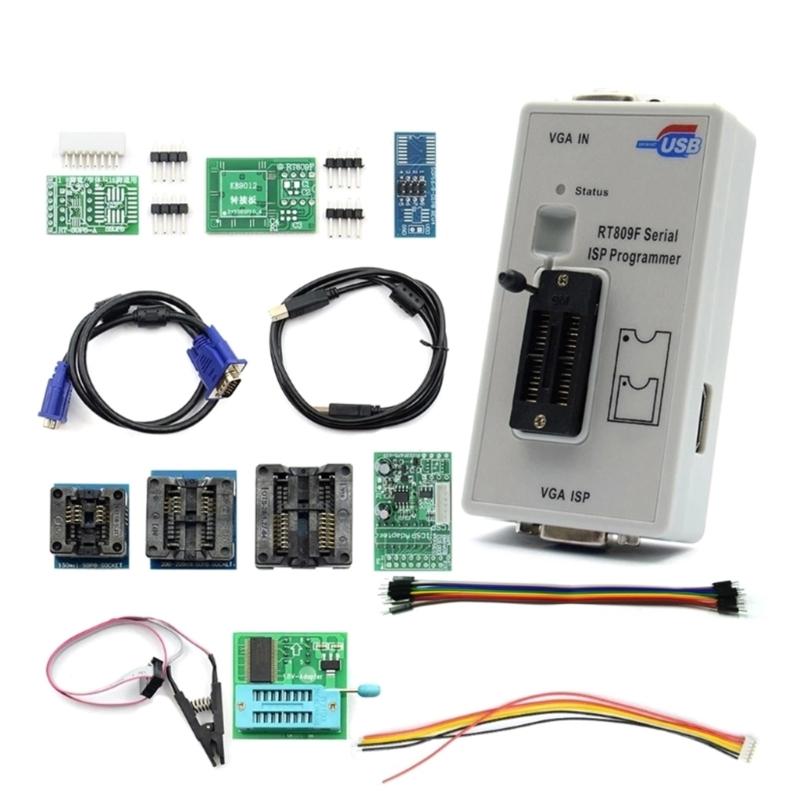 RT809F Serial ISP Programmer With Adapter +1.8v Adapter+SOP8 Test Cip+EDID кабель +ICSP Bios l Programmer
RT809F Serial ISP Programmer With Adapter +1.8v Adapter+SOP8 Test Cip+EDID кабель +ICSP Bios l Programmer