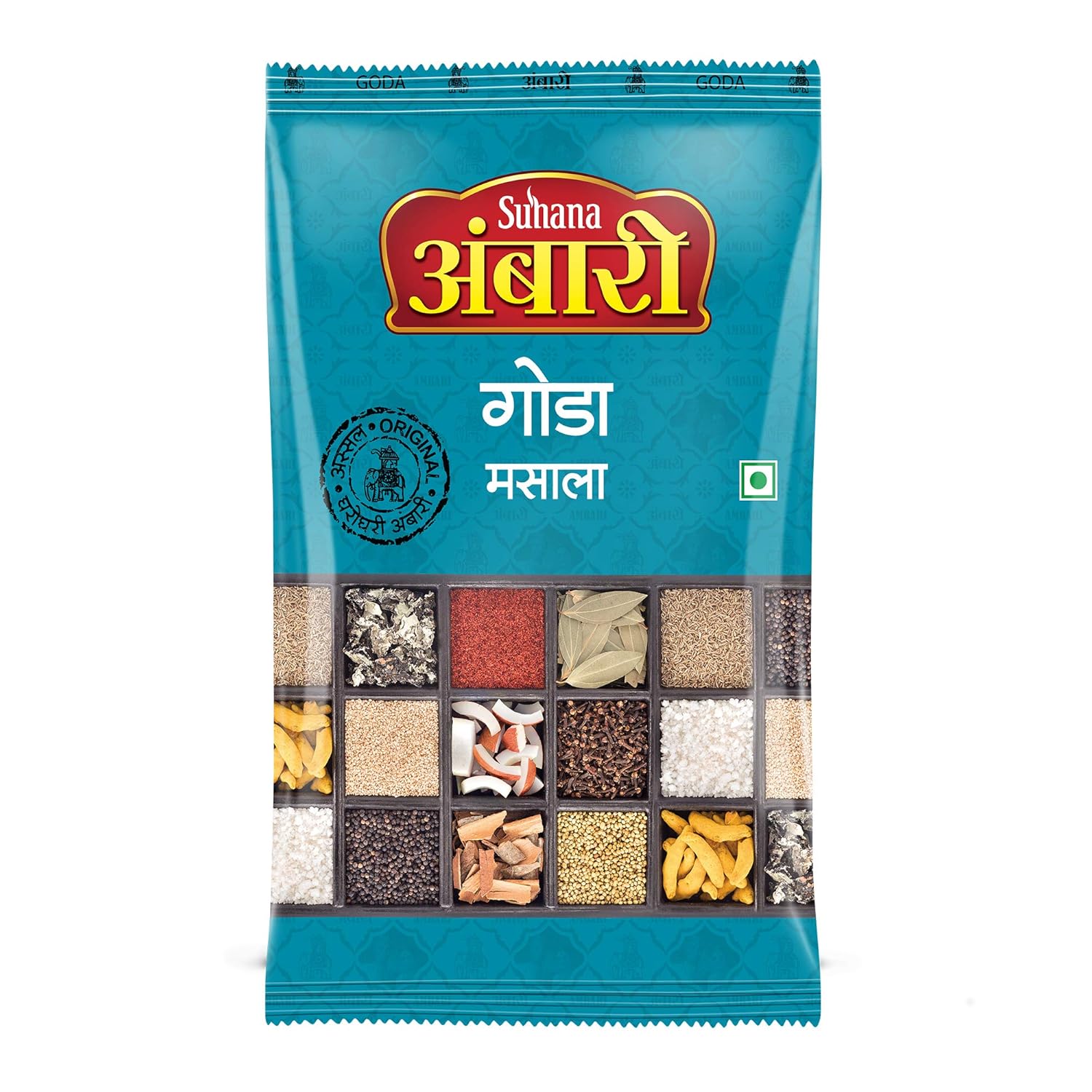 Suhana Ambari Goda Masala 500 Gm Packet Daily Use Maharashtrian Gravy Masala Aromatic Traditional Spice Blend Mix
Suhana Ambari Goda Masala 500 Gm Packet Daily Use Maharashtrian Gravy Masala Aromatic Traditional Spice Blend Mix