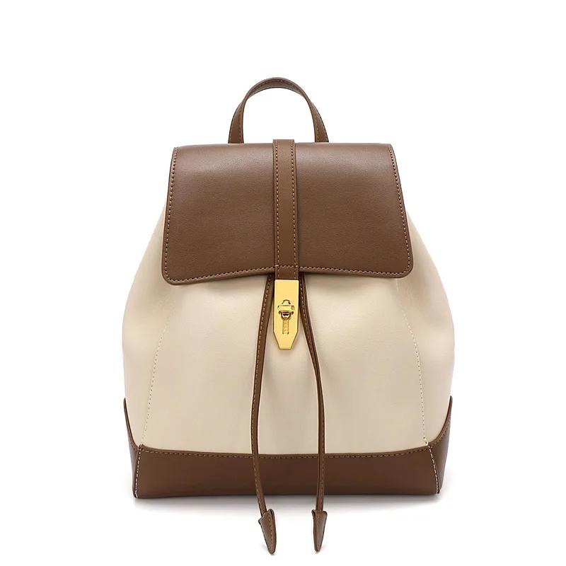 Large Capacity Genuine Leather Backpack for Girls Leather School Backpack Fashionable Backpacks
Large Capacity Genuine Leather Backpack for Girls Leather School Backpack Fashionable Backpacks