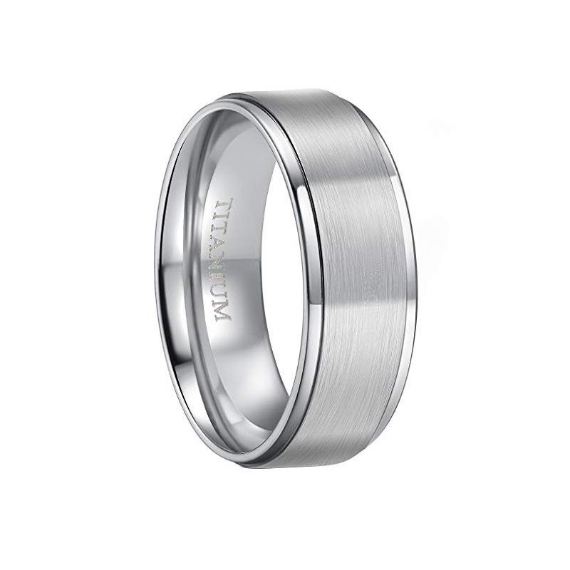Кільце з логотипом TITANIUM Парне кільце Матове матове US size 13 срібний
Кільце з логотипом TITANIUM Парне кільце Матове матове US size 13 срібний