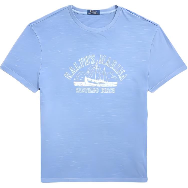 Polo Ralph Lauren SS24 Футболка с принтом логотипа, с круглым вырезом, с коротким рукавом, мужские Топы Синий MNPOTSH1N822308-400 S
Polo Ralph Lauren SS24 Футболка с принтом логотипа, с круглым вырезом, с коротким рукавом, мужские Топы Синий MNPOTSH1N822308-400 S