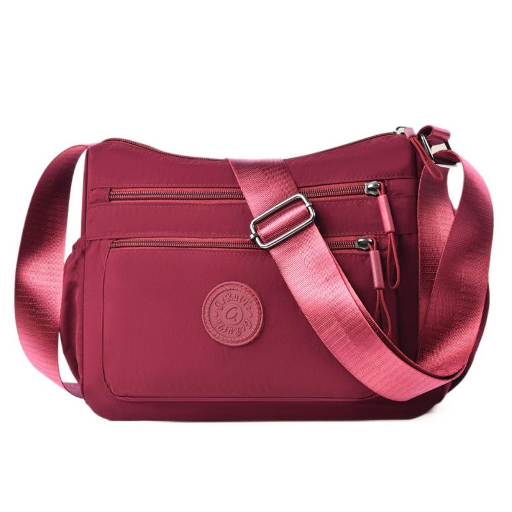 Многослойная сумка для мамы Многослойная сумка через плечо большой вместимости Уличная одежда вино красного
Многослойная сумка для мамы Многослойная сумка через плечо большой вместимости Уличная одежда вино красного