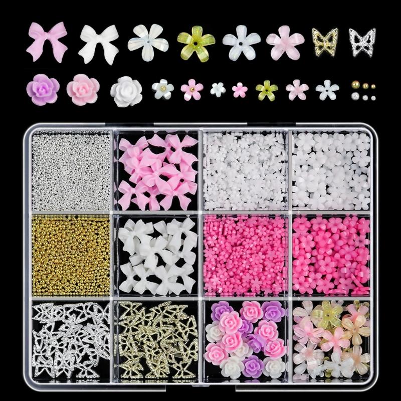 Resin Butterfly Nail Art Set with Assorted Styles Easy Apply Nail Stickers for Parties Weddings and Everyday Looks
Resin Butterfly Nail Art Set with Assorted Styles Easy Apply Nail Stickers for Parties Weddings and Everyday Looks