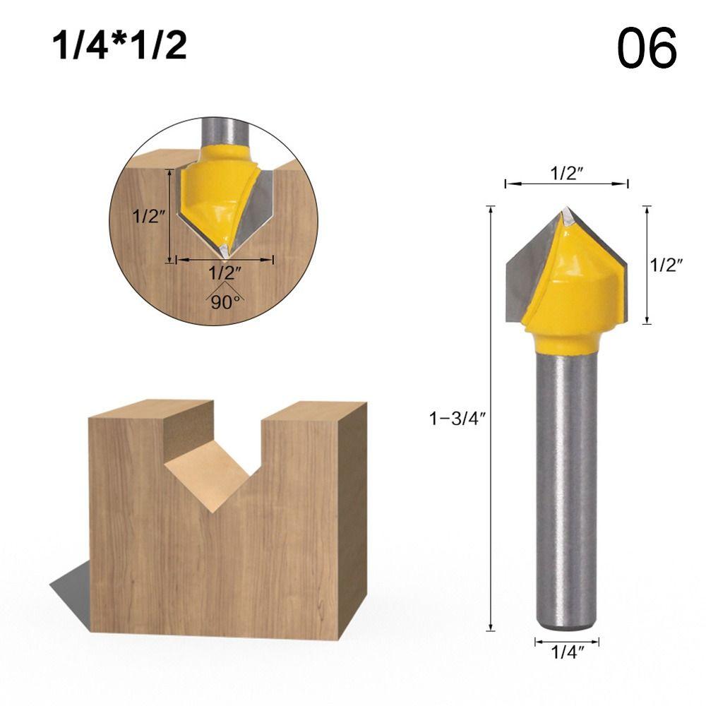 High Quality Carbide Drill Bit Woodworking Tools Router Bits Round Head Cutter Wood Carving 06
High Quality Carbide Drill Bit Woodworking Tools Router Bits Round Head Cutter Wood Carving 06