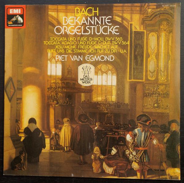 LP Record JOHANN SEBASTIAN BACH - PIET VAN EG - Bekannte Orgelstücke 1C03725641 His Master s Vo Germany Classical Used
LP Record JOHANN SEBASTIAN BACH - PIET VAN EG - Bekannte Orgelstücke 1C03725641 His Master s Vo Germany Classical Used
