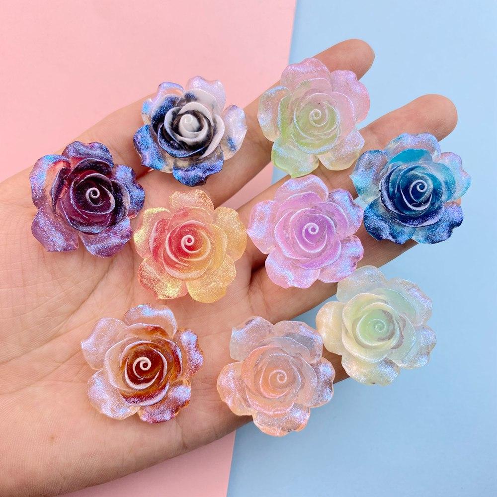 5Pcs New Cute Resin Sparkling Roses Series Flat Back Parts Embellishments For Hair Bows Accessories
5Pcs New Cute Resin Sparkling Roses Series Flat Back Parts Embellishments For Hair Bows Accessories