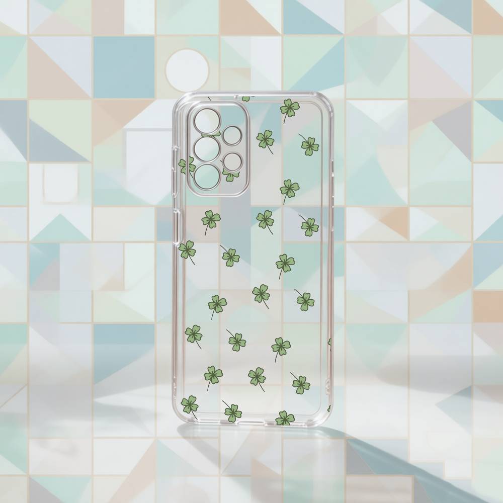 Summer Green Lucky Four-Leaf Clover Phone Case Transparent Silicone Soft For Samsung S25,S24,S21,S22,S23,S30,Ultra,S20,Plus,Fe Samsung S25Plus
Summer Green Lucky Four-Leaf Clover Phone Case Transparent Silicone Soft For Samsung S25,S24,S21,S22,S23,S30,Ultra,S20,Plus,Fe Samsung S25Plus