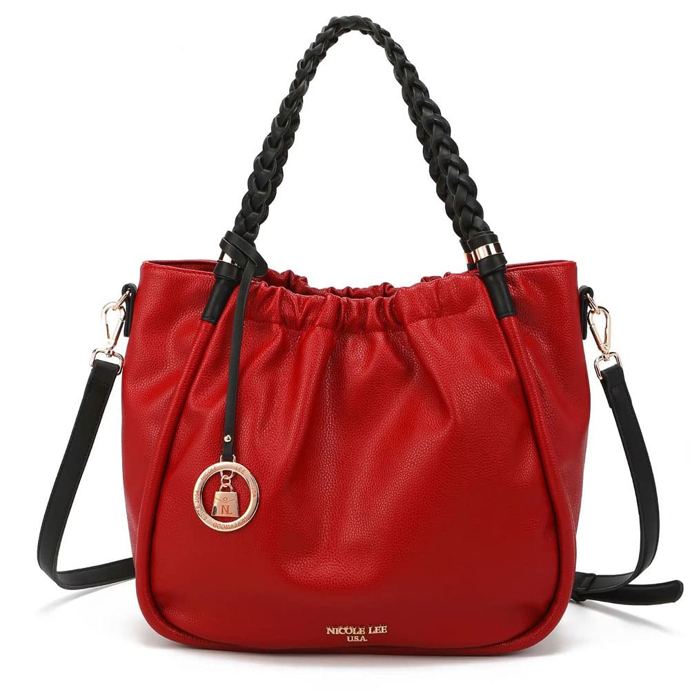 NICOLE LEE P16271 Antique Simple Mesh Handbag Braided Shoulder Vegan Leather Vegan Nicole Lee SDGs Sustainable Eco Leather Braided Handle Drawstring
NICOLE LEE P16271 Antique Simple Mesh Handbag Braided Shoulder Vegan Leather Vegan Nicole Lee SDGs Sustainable Eco Leather Braided Handle Drawstring