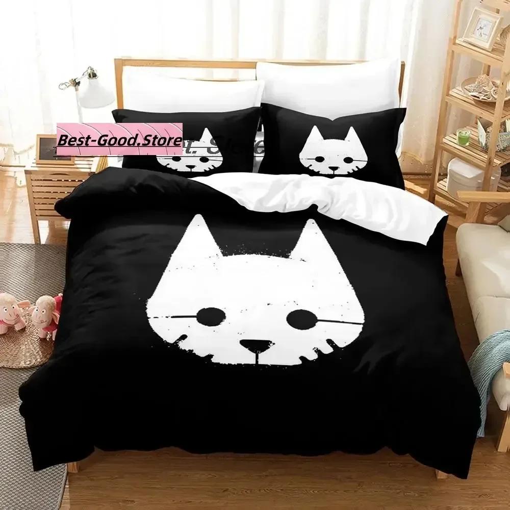 Top Stray Game Cat plus Momo Beding Set Printed Bed Linen Set With Pilowcase Bed Soft Duvet Cover Soft Single Double Quen Super King-Sized Dimensionsd 120*200cm Single
Top Stray Game Cat plus Momo Beding Set Printed Bed Linen Set With Pilowcase Bed Soft Duvet Cover Soft Single Double Quen Super King-Sized Dimensionsd 120*200cm Single