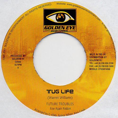 7inch Record FUTURE TROUBLES Tug Life GE002 Golden Eye Ente 2001 UK Reggae Ska Dub Used
7inch Record FUTURE TROUBLES Tug Life GE002 Golden Eye Ente 2001 UK Reggae Ska Dub Used