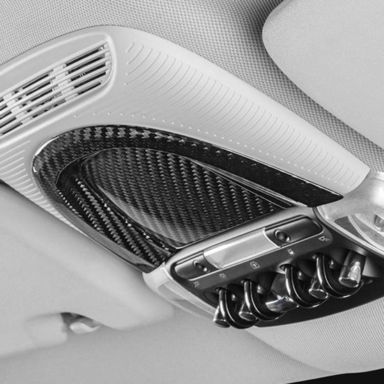 Наклейка на панель, термостойкая крыша, липкое волокно, углеродистая прочная автомобильная лампа для чтения, накладная крышка