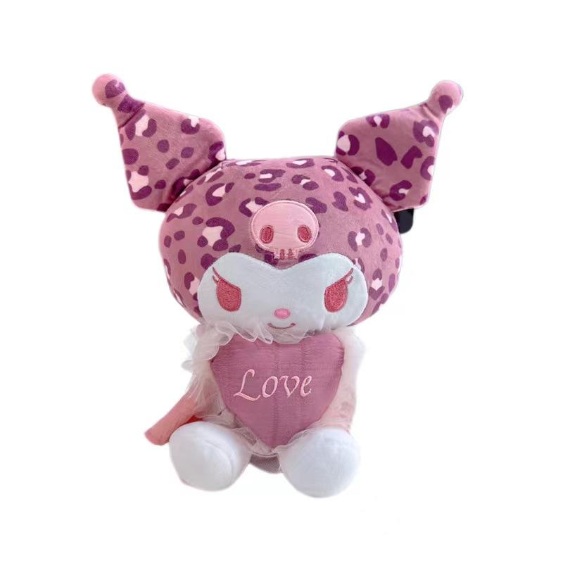 20cm Sanrio Cute Love Leopard Pattern Melody Kuromi Plush Toy Doll Cartoon Pillow Girl s Birthday Valentine s Day Gift
20cm Sanrio Cute Love Leopard Pattern Melody Kuromi Plush Toy Doll Cartoon Pillow Girl s Birthday Valentine s Day Gift