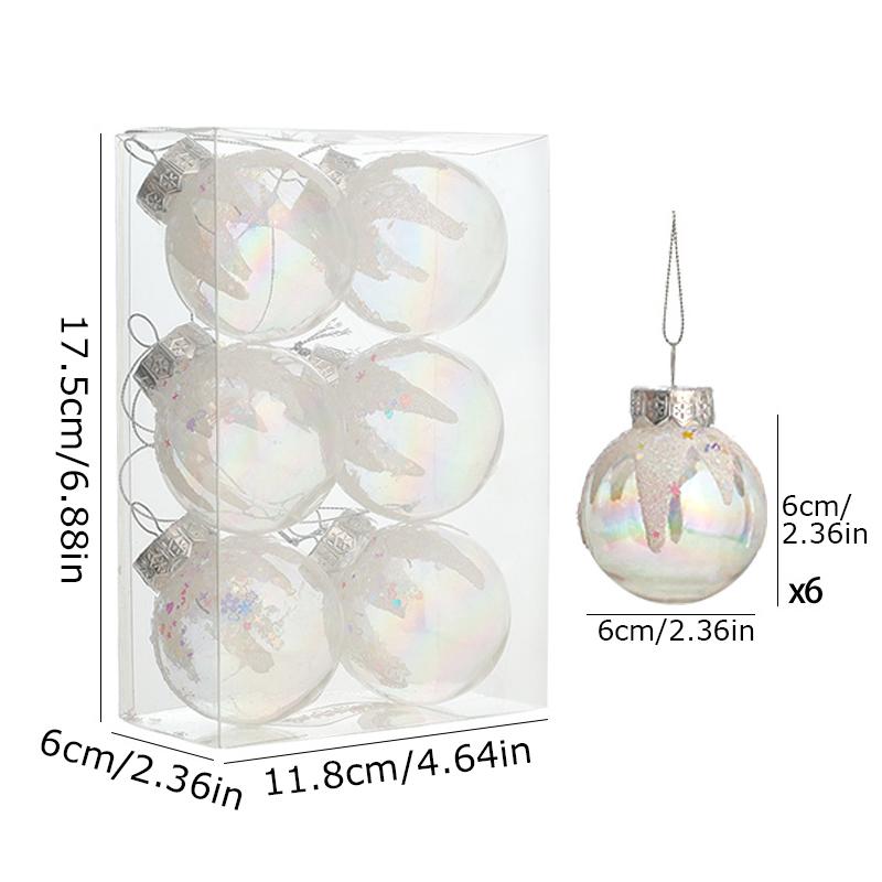 6 шт./набор Пластиковые шары Подарки Подвесные шары Вечеринки Рождественские шары Украшения Новый год Доступно несколько вариантов 6CM
6 шт./набор Пластиковые шары Подарки Подвесные шары Вечеринки Рождественские шары Украшения Новый год Доступно несколько вариантов 6CM