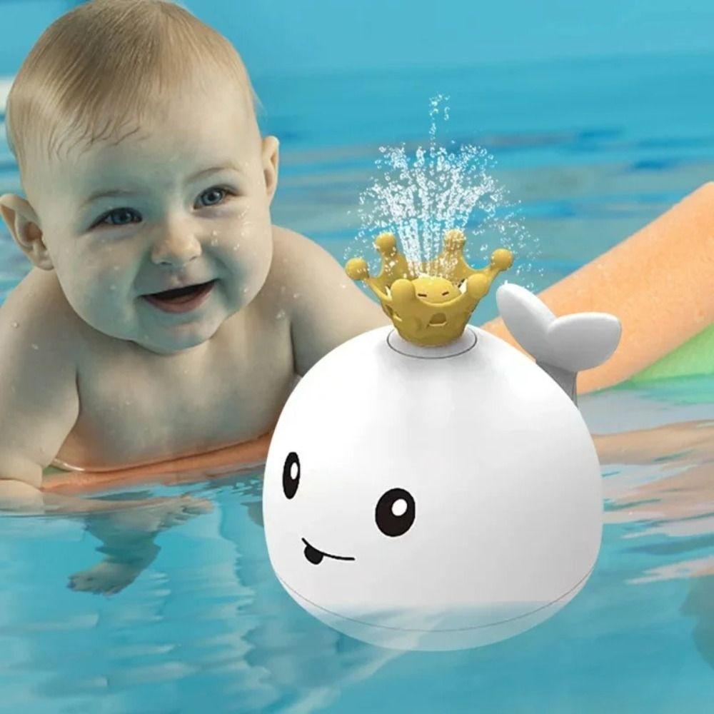 Colorful Baby Bath Toys Whale Shape Electric Luminous Water Jet Ball Swimming Pool Toy White-Bath Toys
Colorful Baby Bath Toys Whale Shape Electric Luminous Water Jet Ball Swimming Pool Toy White-Bath Toys