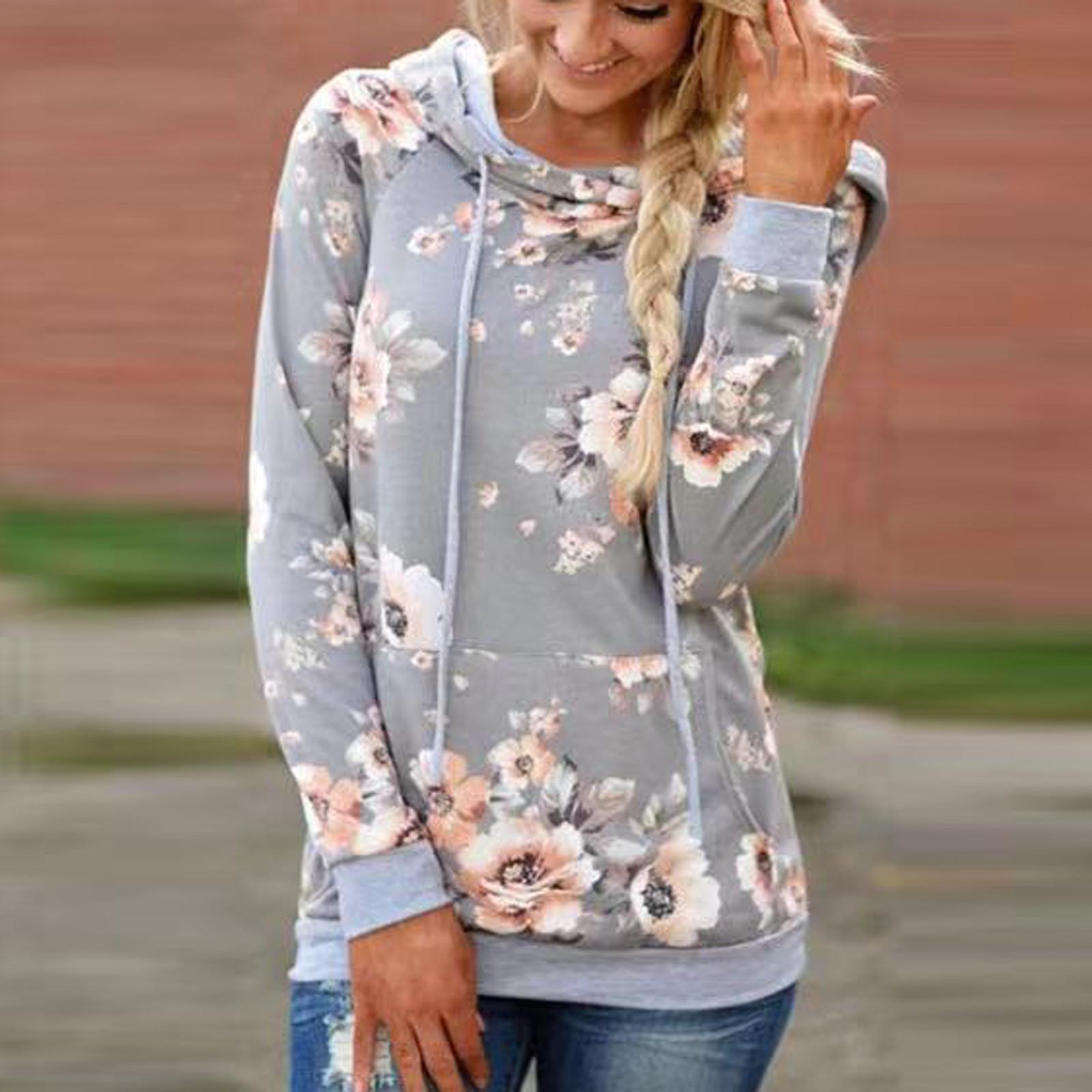Women s Fashion Printed Hooded Long Sleeve Loose Tops Blouses Sweater M
Women s Fashion Printed Hooded Long Sleeve Loose Tops Blouses Sweater M