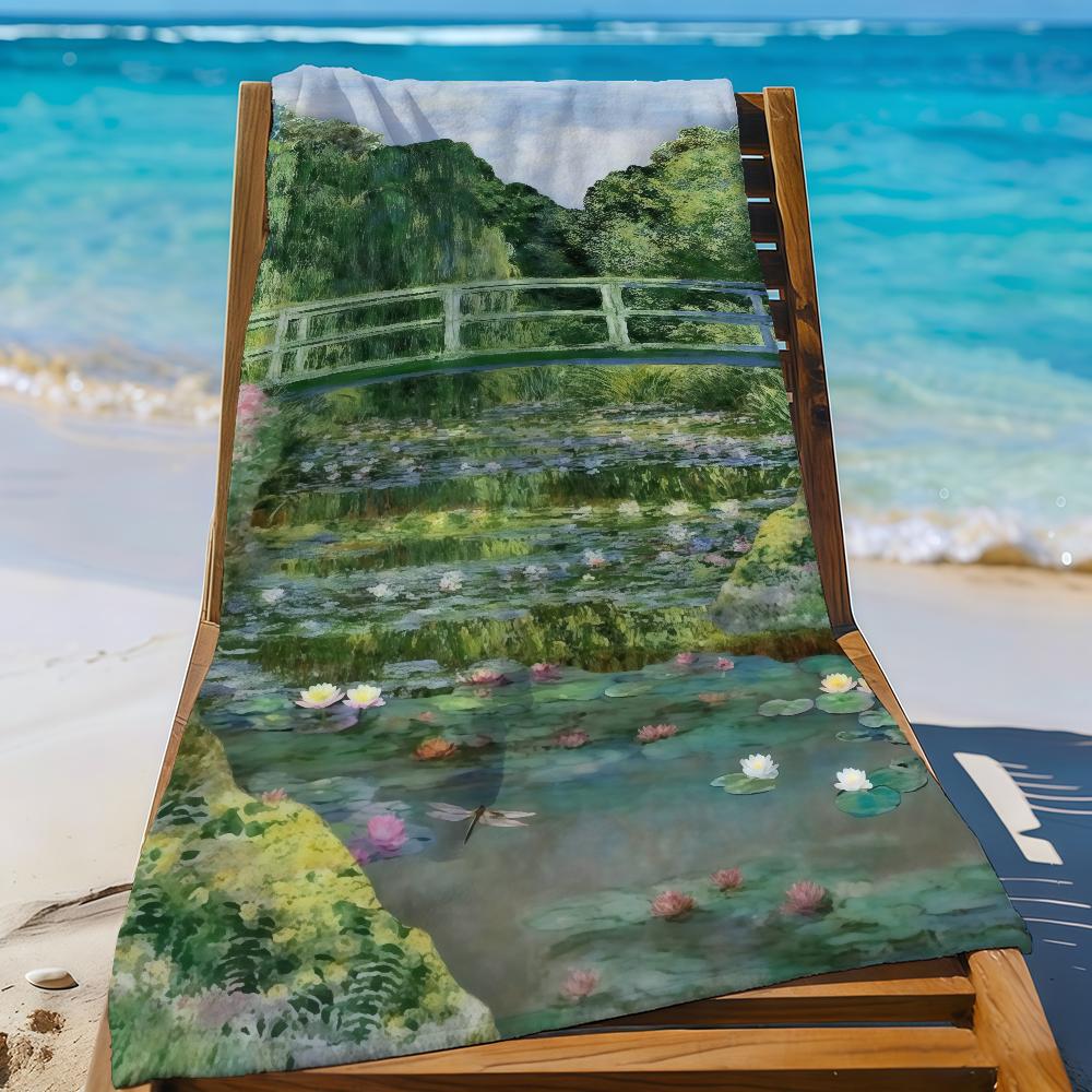 Art Claude M-Monet-S Towel Sports Quick Dry Travel Camping Gear Sandproof Soft Light Large Beach Towel W30*H60(CM)
Art Claude M-Monet-S Towel Sports Quick Dry Travel Camping Gear Sandproof Soft Light Large Beach Towel W30*H60(CM)