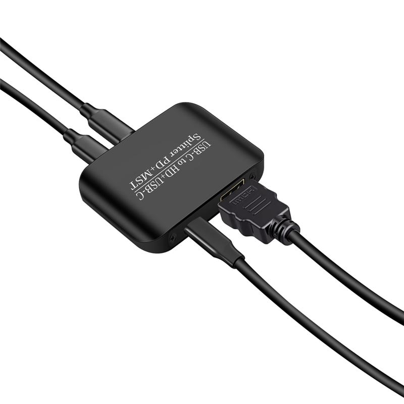 ABUO-Splitter MST Hub 4K60TYPE-C To -Compatible +TYPE-C Support Heterodyne And Homodyne чорний
ABUO-Splitter MST Hub 4K60TYPE-C To -Compatible +TYPE-C Support Heterodyne And Homodyne чорний