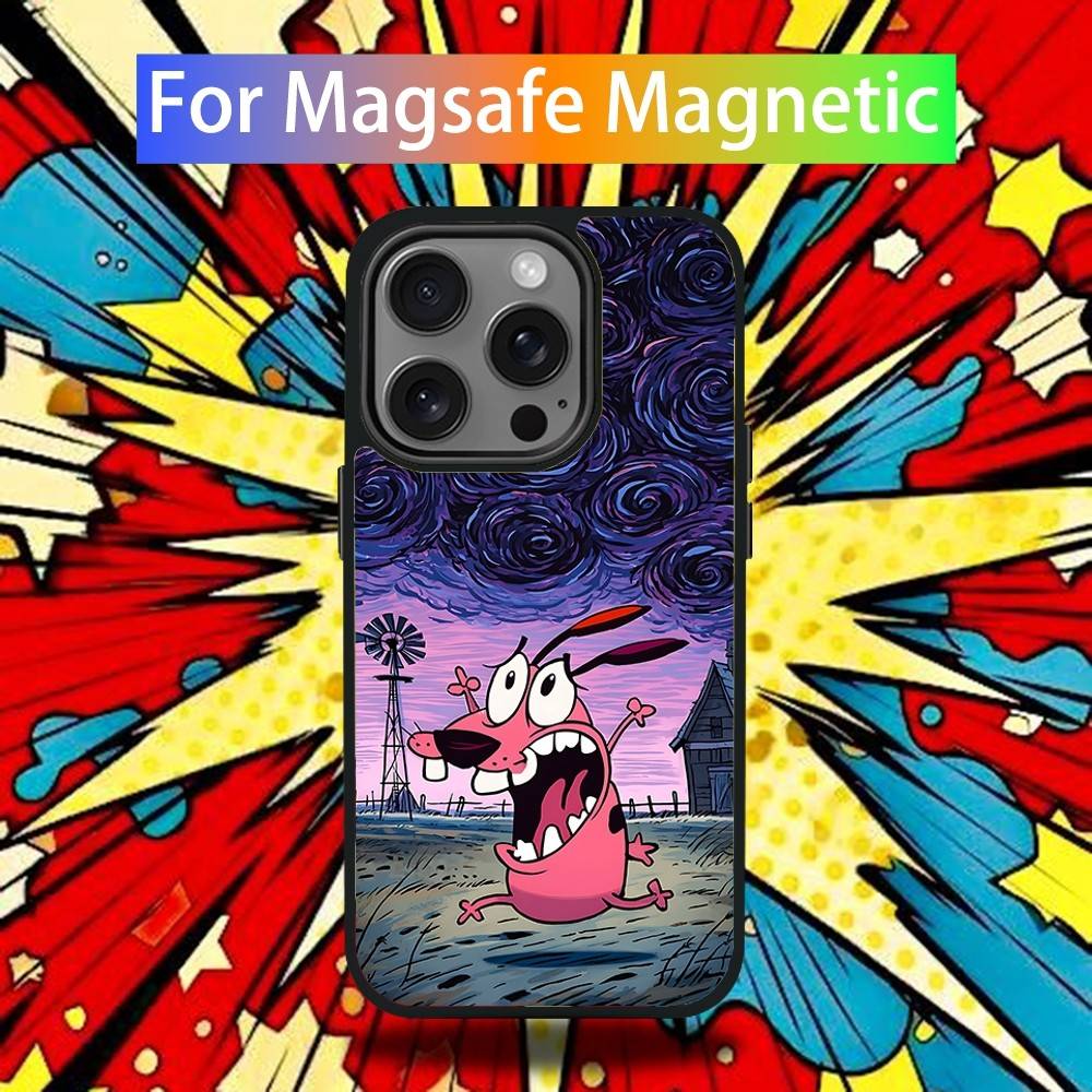 C-Courage C-Cowardly Dog Phone Case For iPhone 17,16,15,14,13,12,11,Pro,Max,Plus,Mini,SE4,E Magnetic Magsafe Wireless Charging iPhone12PROMAX
C-Courage C-Cowardly Dog Phone Case For iPhone 17,16,15,14,13,12,11,Pro,Max,Plus,Mini,SE4,E Magnetic Magsafe Wireless Charging iPhone12PROMAX