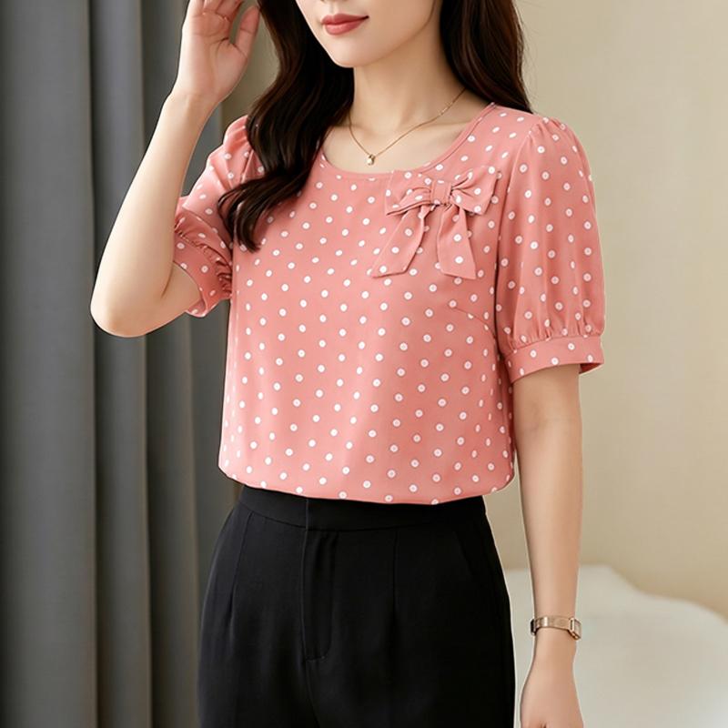 ZANZEA Women Elegant Polka Dot Print Casual Square Collar Short Sleeve Blouse 5XL рожевий
ZANZEA Women Elegant Polka Dot Print Casual Square Collar Short Sleeve Blouse 5XL рожевий