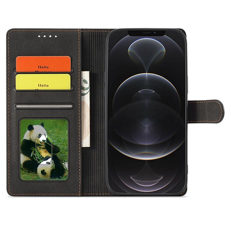 Matte RFID Blocking Phone Case for iPhone 15,PU Leather Wallet Stand Phone Cover Black
Matte RFID Blocking Phone Case for iPhone 15,PU Leather Wallet Stand Phone Cover Black