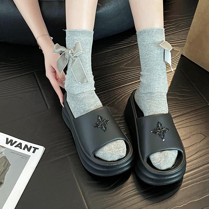6cm Women s Thick Soled Slippers Sandals Trend Beach Shoes Summer Eva Comfort Fashionablesoft Soles Outdoor Thick Soled Slipper
6cm Women s Thick Soled Slippers Sandals Trend Beach Shoes Summer Eva Comfort Fashionablesoft Soles Outdoor Thick Soled Slipper