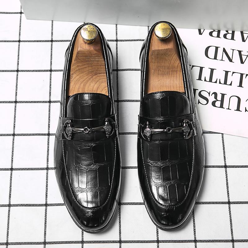 Мода Мода Мужские Лоферы 2024 Горячая Распродажа Мужские Пенни Повседневная Обувь Мокасины Высокое Качество Мужская Обувь Роскошный Бренд Мужская Обувь для Вождения 46 чёрный