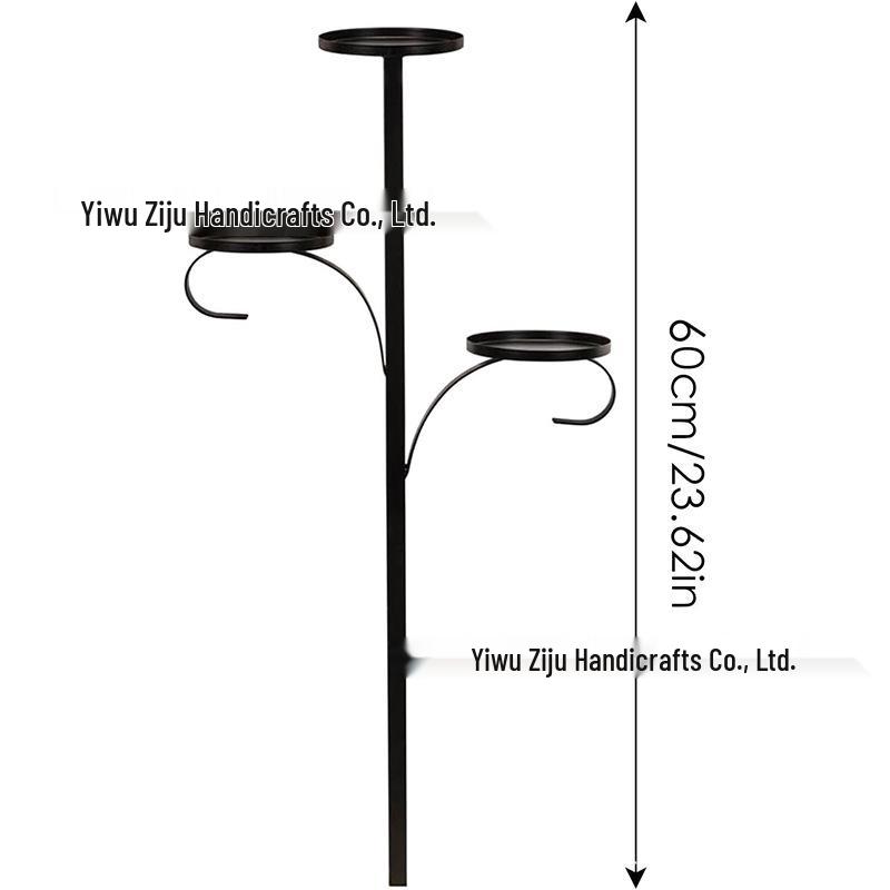 Черный подсвечник-канделябр на верхушку елки - Украшение для рождественской елки
Черный подсвечник-канделябр на верхушку елки - Украшение для рождественской елки