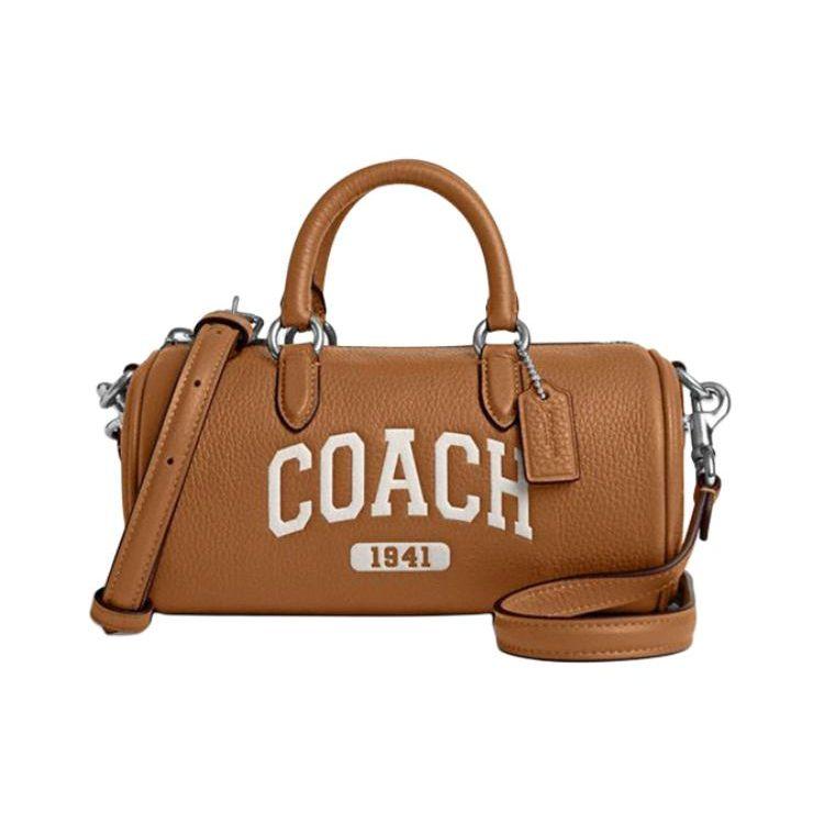Coach Rowan 19 Logo Print Zipper Closure Leather Boston Bag Women bags Brown CR206-SVQD Basic Set (Bag+Dust Bag)
Coach Rowan 19 Logo Print Zipper Closure Leather Boston Bag Women bags Brown CR206-SVQD Basic Set (Bag+Dust Bag)
