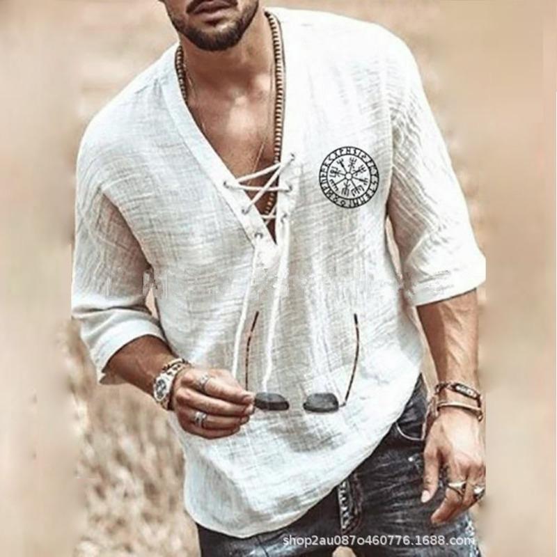 European and American new printed men s chest strap medium sleeve T-shirt shirt in stock 5XL
European and American new printed men s chest strap medium sleeve T-shirt shirt in stock 5XL