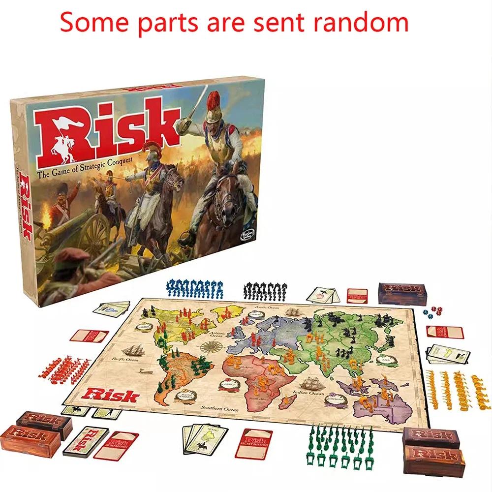 Classic Risk Interactive Card Table Game 1 Risk - Strategic Conquest Game -2 to 5 Players - Family Checkerboard Game -1 Year Old
Classic Risk Interactive Card Table Game 1 Risk - Strategic Conquest Game -2 to 5 Players - Family Checkerboard Game -1 Year Old