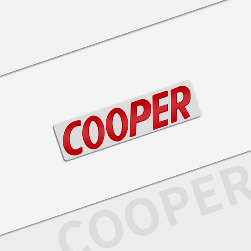 Auto Metal For MINI Cooper S Logo R60 R56 R57 R58 R60 F55 F56 Countryman Car Styling 3D Badge Lettering Decals Trunk Sticker
Auto Metal For MINI Cooper S Logo R60 R56 R57 R58 R60 F55 F56 Countryman Car Styling 3D Badge Lettering Decals Trunk Sticker