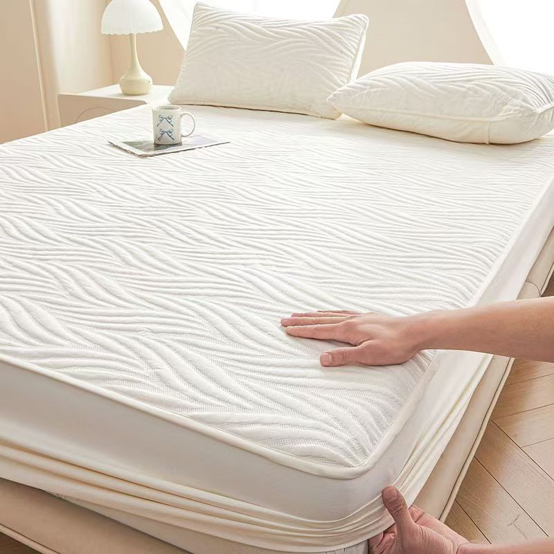 Mattress Pad - Luxurious Cotton Mattress Protector - Soft, Comfortable, & Breatheable Mattress Cover -Mattress From Dust, Dirt, Spills, and Stains 76x200cm Only Sheet
Mattress Pad - Luxurious Cotton Mattress Protector - Soft, Comfortable, & Breatheable Mattress Cover -Mattress From Dust, Dirt, Spills, and Stains 76x200cm Only Sheet