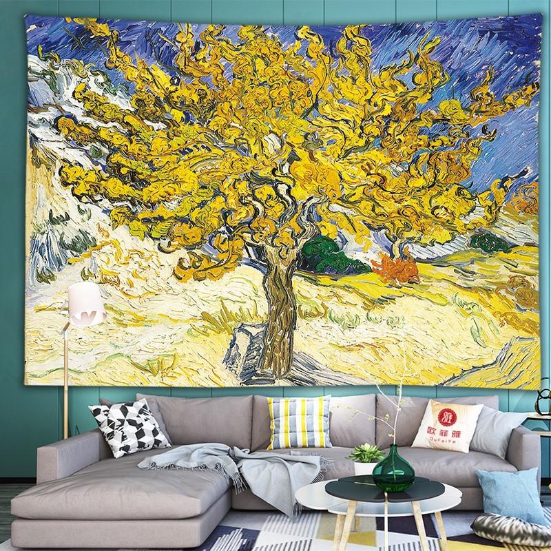Ins Van Gogh Oil Painting Printing Tapestry European Bedroom Decorative Wall Hanging Cloth Beautiful Festival Gift for Friends 74x94cm(29x37in)
Ins Van Gogh Oil Painting Printing Tapestry European Bedroom Decorative Wall Hanging Cloth Beautiful Festival Gift for Friends 74x94cm(29x37in)