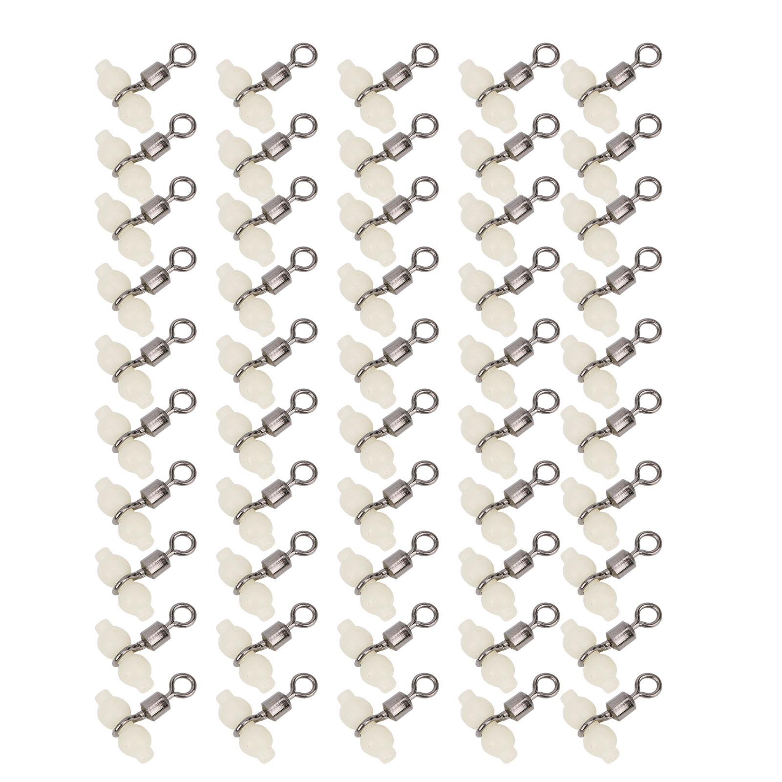 50Pcs Luminous 3 Way Gourd 8shape Swivel Hook Line Splitter Balancing Fishing Accessory
50Pcs Luminous 3 Way Gourd 8shape Swivel Hook Line Splitter Balancing Fishing Accessory