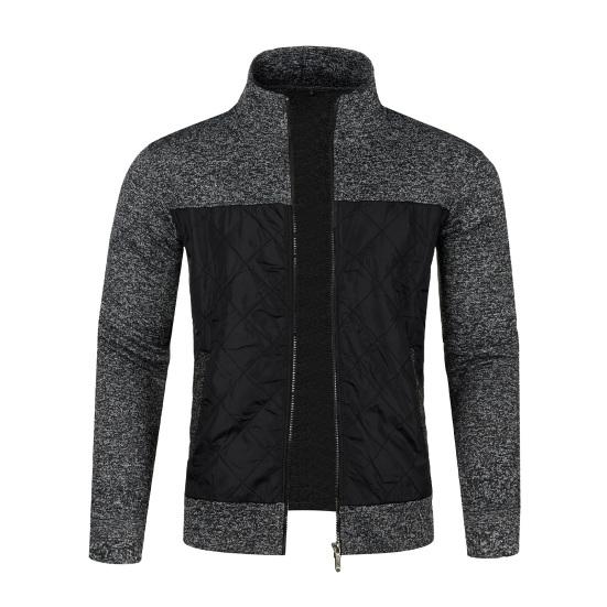 Yousheng Men Jacket Coat Stand Collar Long Sleeve Patchwork Color Knitting Coat with Pockets Winter Zipper Placket Outerwear XXXL
Yousheng Men Jacket Coat Stand Collar Long Sleeve Patchwork Color Knitting Coat with Pockets Winter Zipper Placket Outerwear XXXL