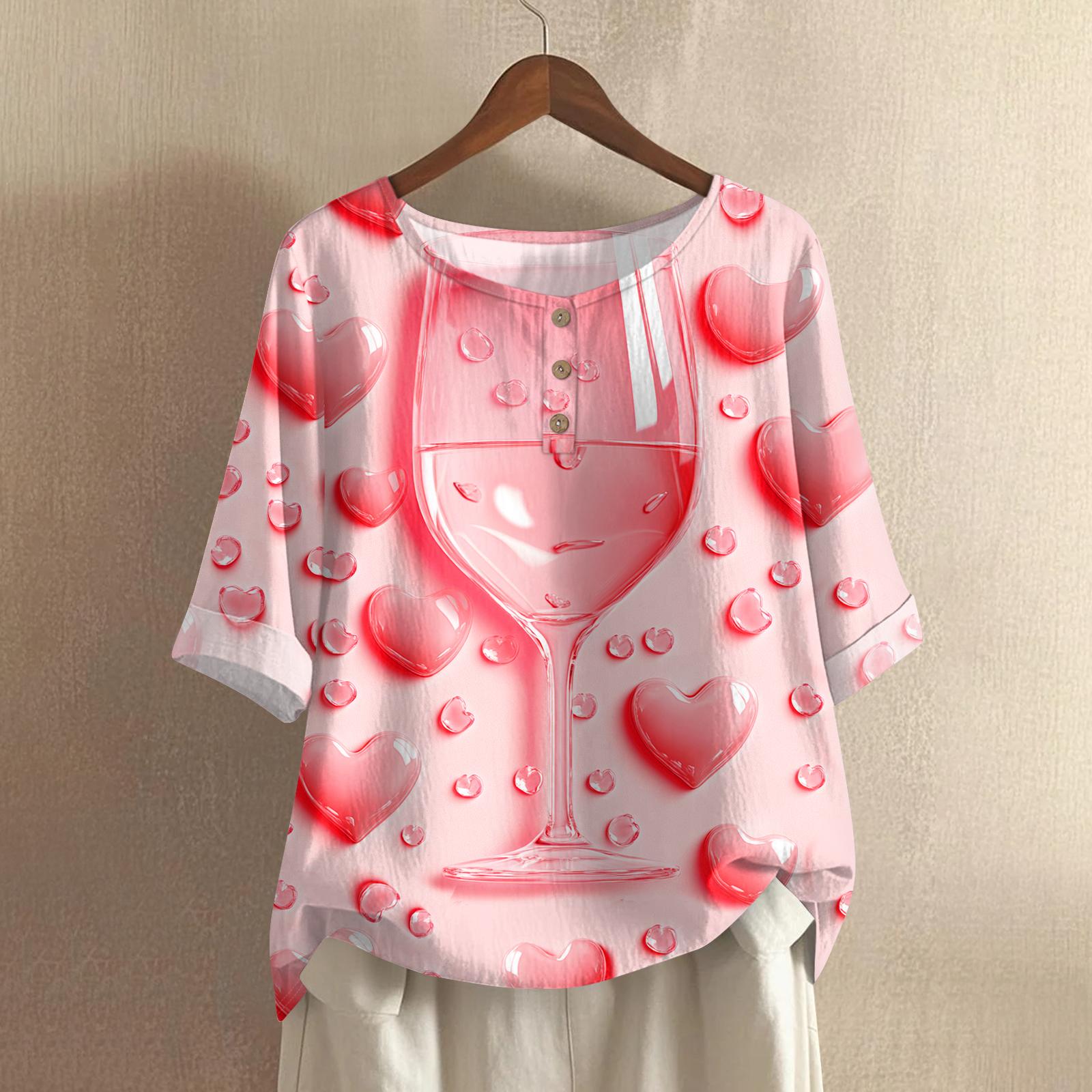 Women s Casual And Comfortable Mid,Length Round,Neck Fashion Print Cotton,Linen Top XXL винний
Women s Casual And Comfortable Mid,Length Round,Neck Fashion Print Cotton,Linen Top XXL винний