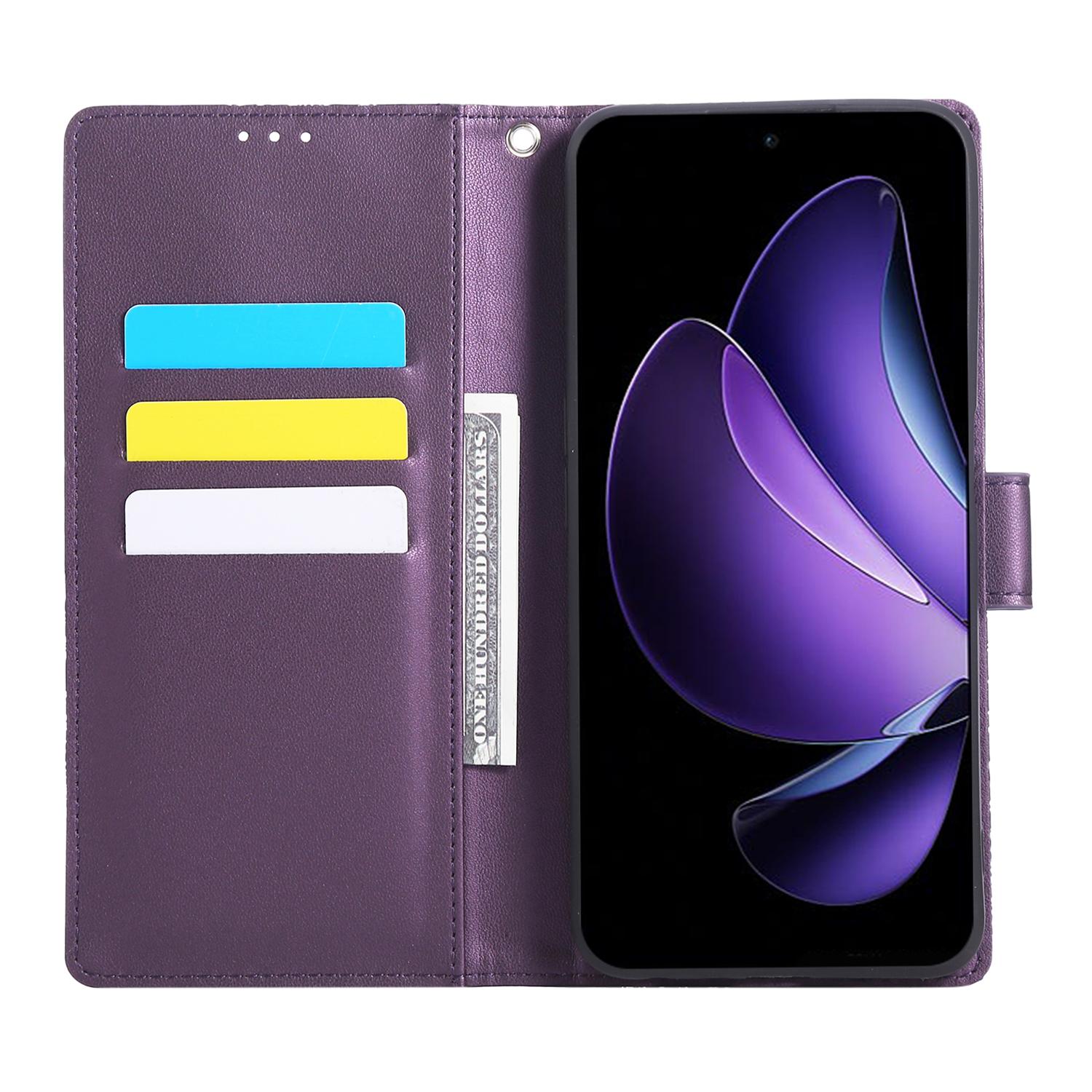 For Oppo Reno13 5G (Global) Case Rose Flower PU Leather Wallet Phone Cover with 3 Card Slots Light Purple
For Oppo Reno13 5G (Global) Case Rose Flower PU Leather Wallet Phone Cover with 3 Card Slots Light Purple