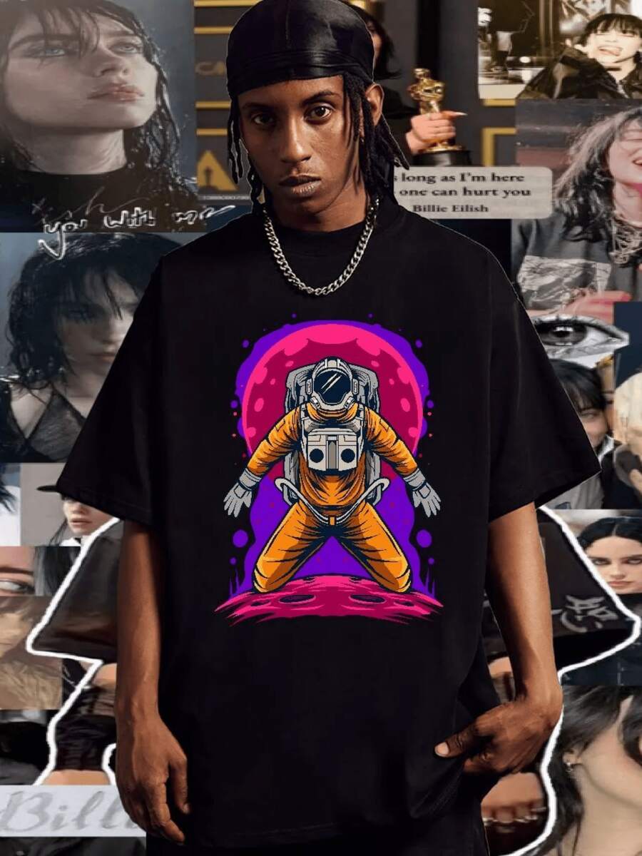 Cosmic Explorer Digital Printed T Shirt 220g Streetwear Men s Casual 100% Cotton Tee 1Pcs Outer Space Adventure Style 5XL різнокольоровий
Cosmic Explorer Digital Printed T Shirt 220g Streetwear Men s Casual 100% Cotton Tee 1Pcs Outer Space Adventure Style 5XL різнокольоровий