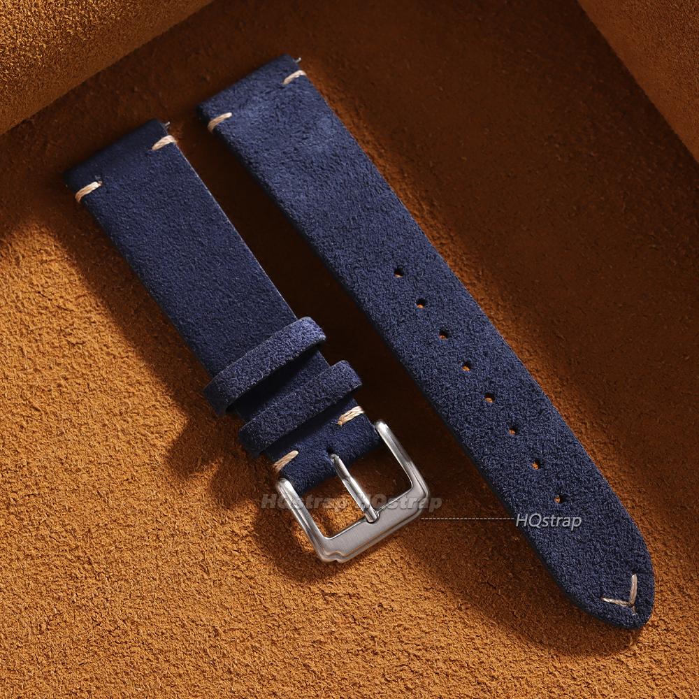 Quick Release Bracelet Vintage Suede Cowhide Watch Strap Handmade Watch Band Gray Brown Green 16mm 18mm 19mm 21mm 20mm 22mm Belt 21mm темно-синього кольору
Quick Release Bracelet Vintage Suede Cowhide Watch Strap Handmade Watch Band Gray Brown Green 16mm 18mm 19mm 21mm 20mm 22mm Belt 21mm темно-синього кольору