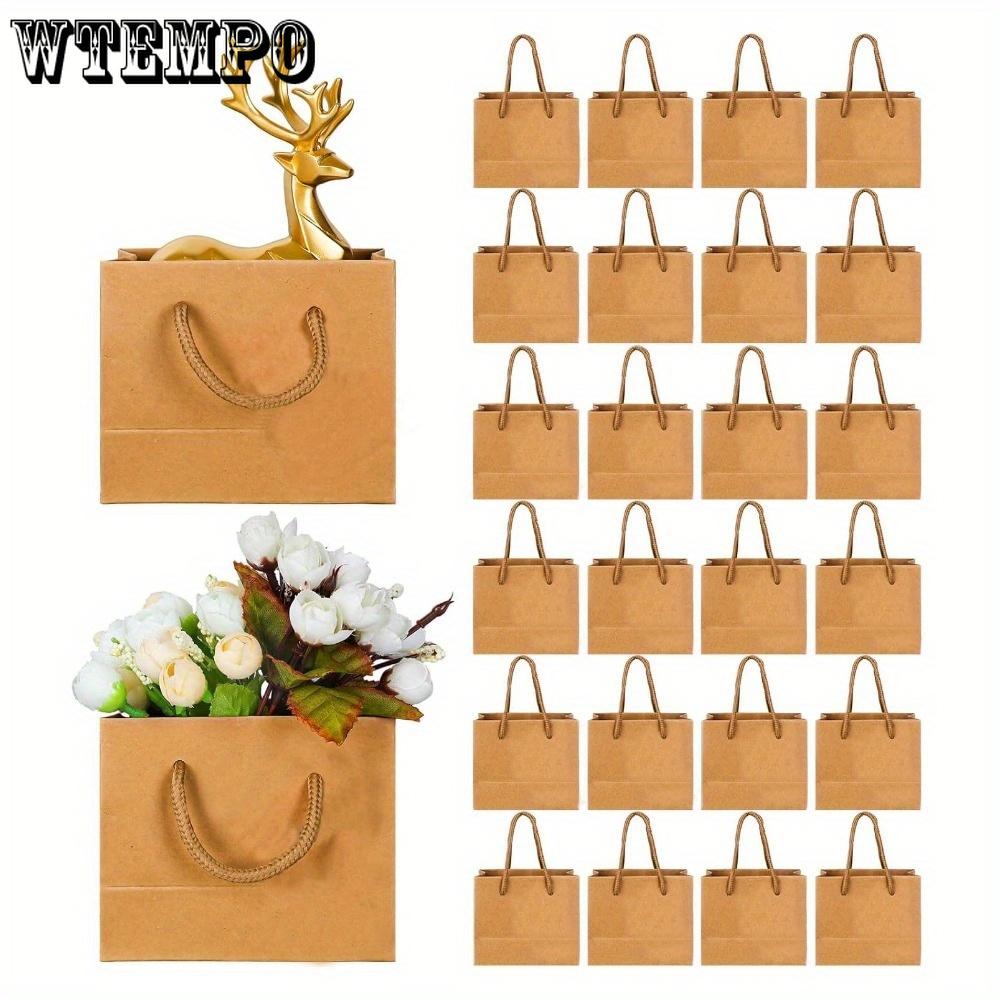 20pcs Mini Kraft Gift Bags with Handles Brown Small Paper Bags Mini Party Favors for Fall Thanksgiving Bridal Baby Shower Wedding Birthday Party 20pcs 10*12*6cm
20pcs Mini Kraft Gift Bags with Handles Brown Small Paper Bags Mini Party Favors for Fall Thanksgiving Bridal Baby Shower Wedding Birthday Party 20pcs 10*12*6cm