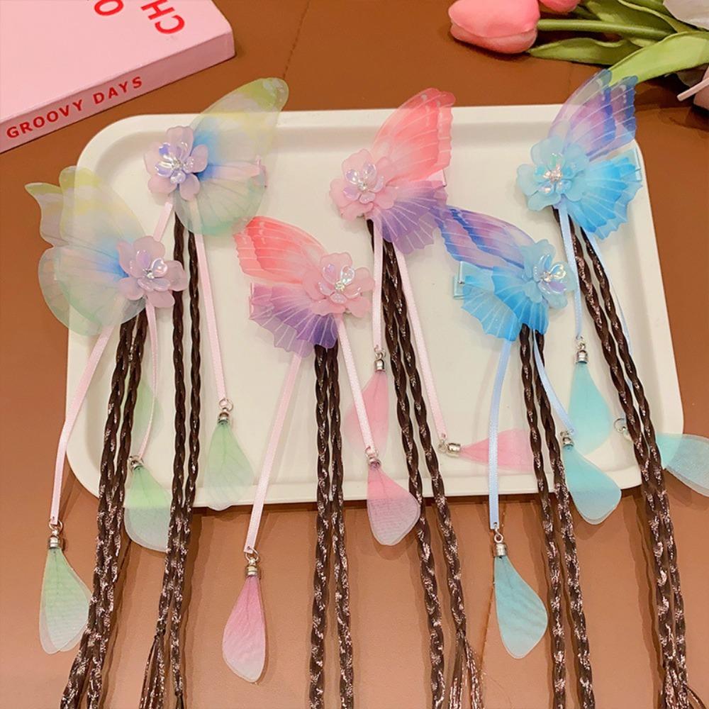 2PCS Chinese Style Children Hair Clip Duckbill Clip Ancient Style Hairpin Wig Braid Head Wear Kids
2PCS Chinese Style Children Hair Clip Duckbill Clip Ancient Style Hairpin Wig Braid Head Wear Kids