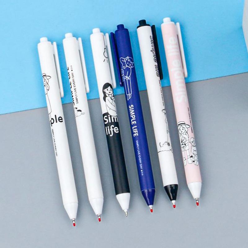 6 шт., милая простая гелевая ручка для жизни, креативный пресс, подарок, канцелярские принадлежности, кавайные забавные ручки
6 шт., милая простая гелевая ручка для жизни, креативный пресс, подарок, канцелярские принадлежности, кавайные забавные ручки