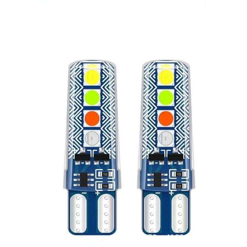 10 шт. Автомобильный фонарь номерного знака RGB T10 3030 8SMD Светодиодный стробоскоп Мигающий свет Светодиодные габаритные огни W5W/194 Боковой габаритный огонь Парковочный фонарь
10 шт. Автомобильный фонарь номерного знака RGB T10 3030 8SMD Светодиодный стробоскоп Мигающий свет Светодиодные габаритные огни W5W/194 Боковой габаритный огонь Парковочный фонарь