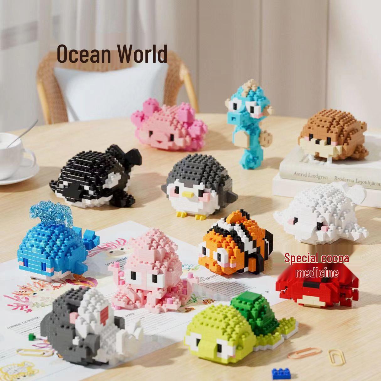 Ocean Series Biocompatible LEGO Building Blocks for Kids Ages 6-12 - Educational Toy Gift
Ocean Series Biocompatible LEGO Building Blocks for Kids Ages 6-12 - Educational Toy Gift